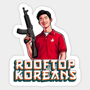 Rooftop Koreans Sticker